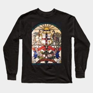 Coat of Arms in Glass Long Sleeve T-Shirt